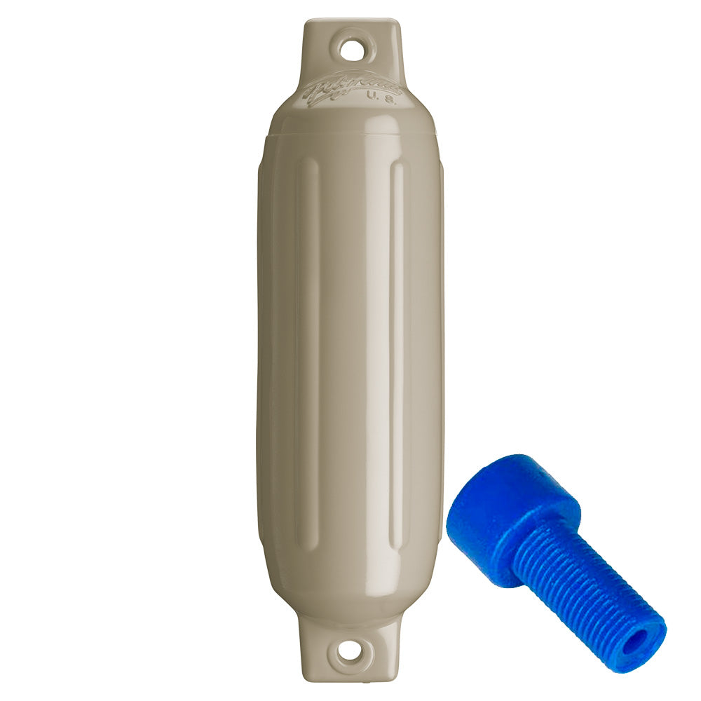 Polyform G1 Twin Eye Fender 35 x 128  Sand wAdapter G1 SAND WAIR ADAPTER Main image