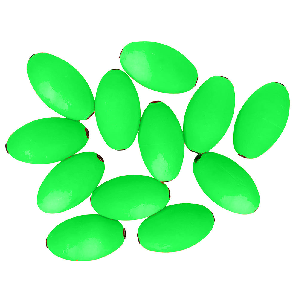 Tigress Oval Kite Floats  Green 12Pack 889612 Main image