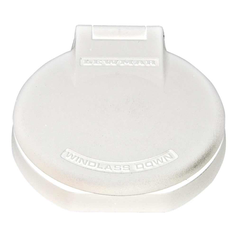 Lewmar Deck Foot Switch  Windlass Down  White Plastic 68000918 Main image