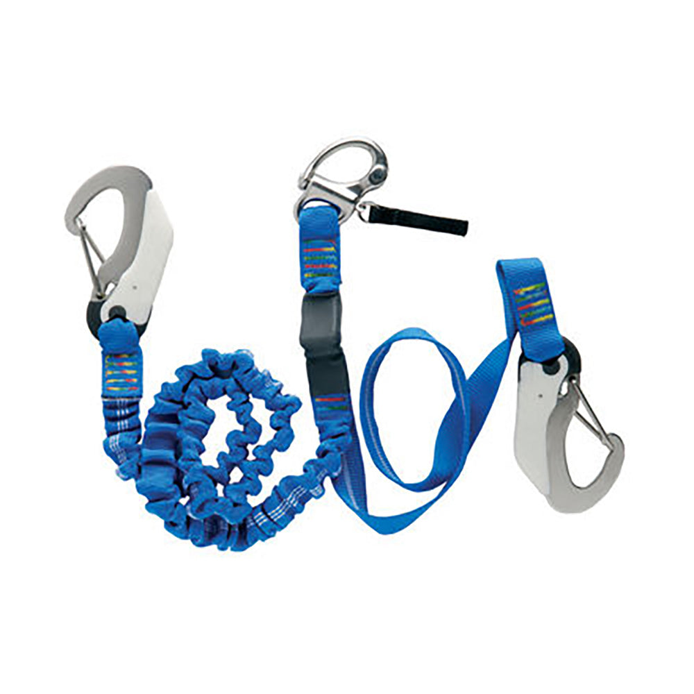 Wichard Double Releasable Elastic Tether Fixed Line w3 Hooks 7008W Main image