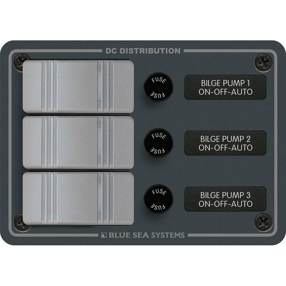 Blue Sea 8665 Contura 3 Bilge Pump Control Panel  8665 Main image