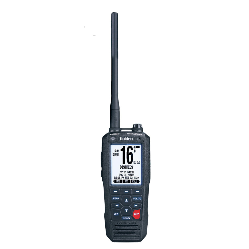 Uniden MHS338BT VHF Marine Radio wGPS  Bluetooth MHS338BT Main image