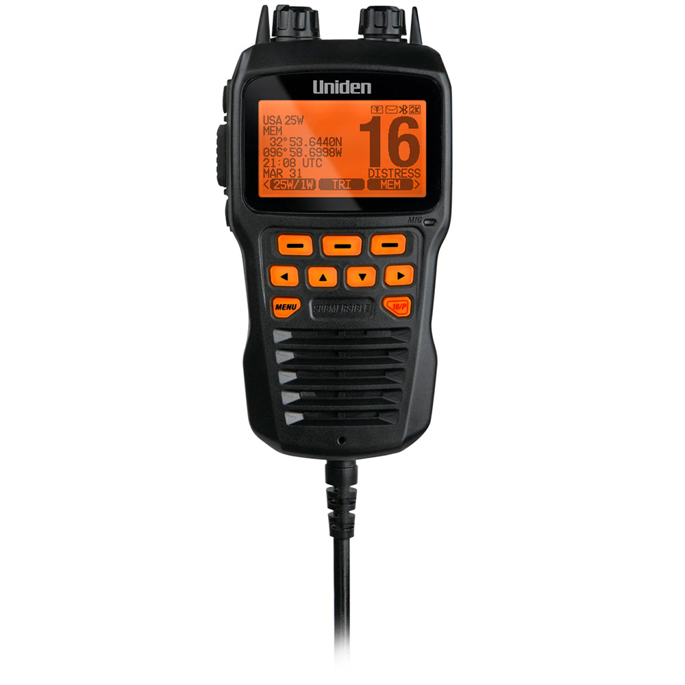 Uniden Remote Mic fUM725 VHF Radios  Black UMRMICBK Main image