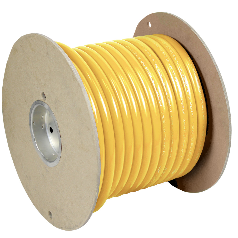 Pacer Yellow 40 AWG Battery Cable  100  WUL40YL100 Main image