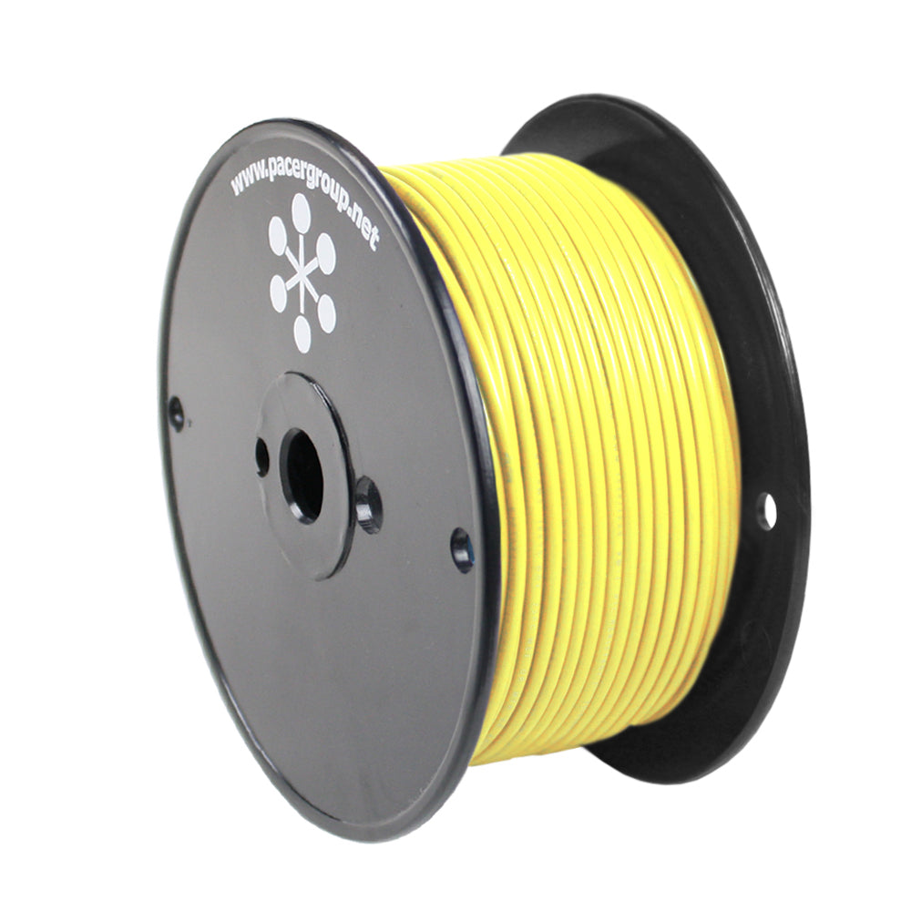 Pacer Yellow 18 AWG Primary Wire  250  WUL18YL250 Main image