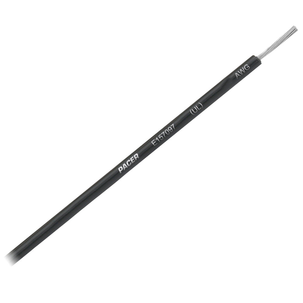 Pacer Black 16 AWG Primary Wire  25  WUL16BK25 Main image