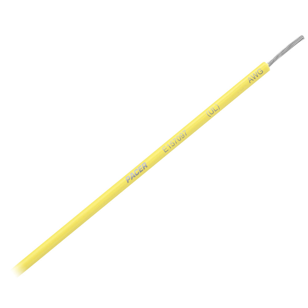 Pacer Yellow 16 AWG Primary Wire  25  WUL16YL25 Main image