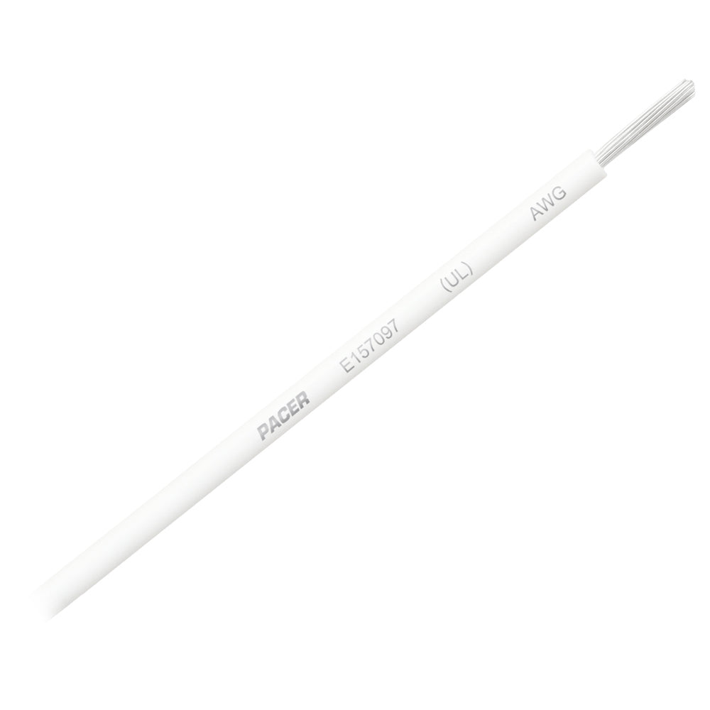 Pacer White 16 AWG Primary Wire  25  WUL16WH25 Main image