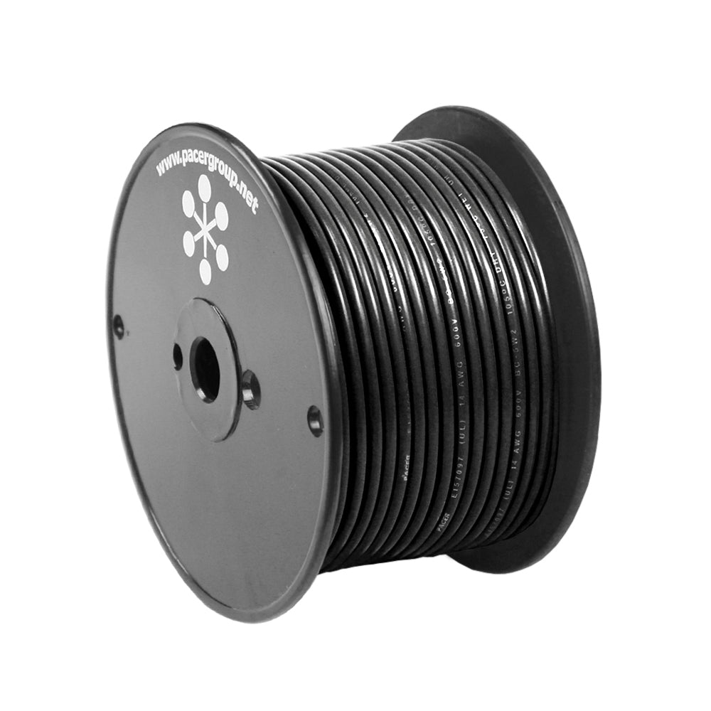 Pacer Black 16 AWG Primary Wire  100  WUL16BK100 Main image