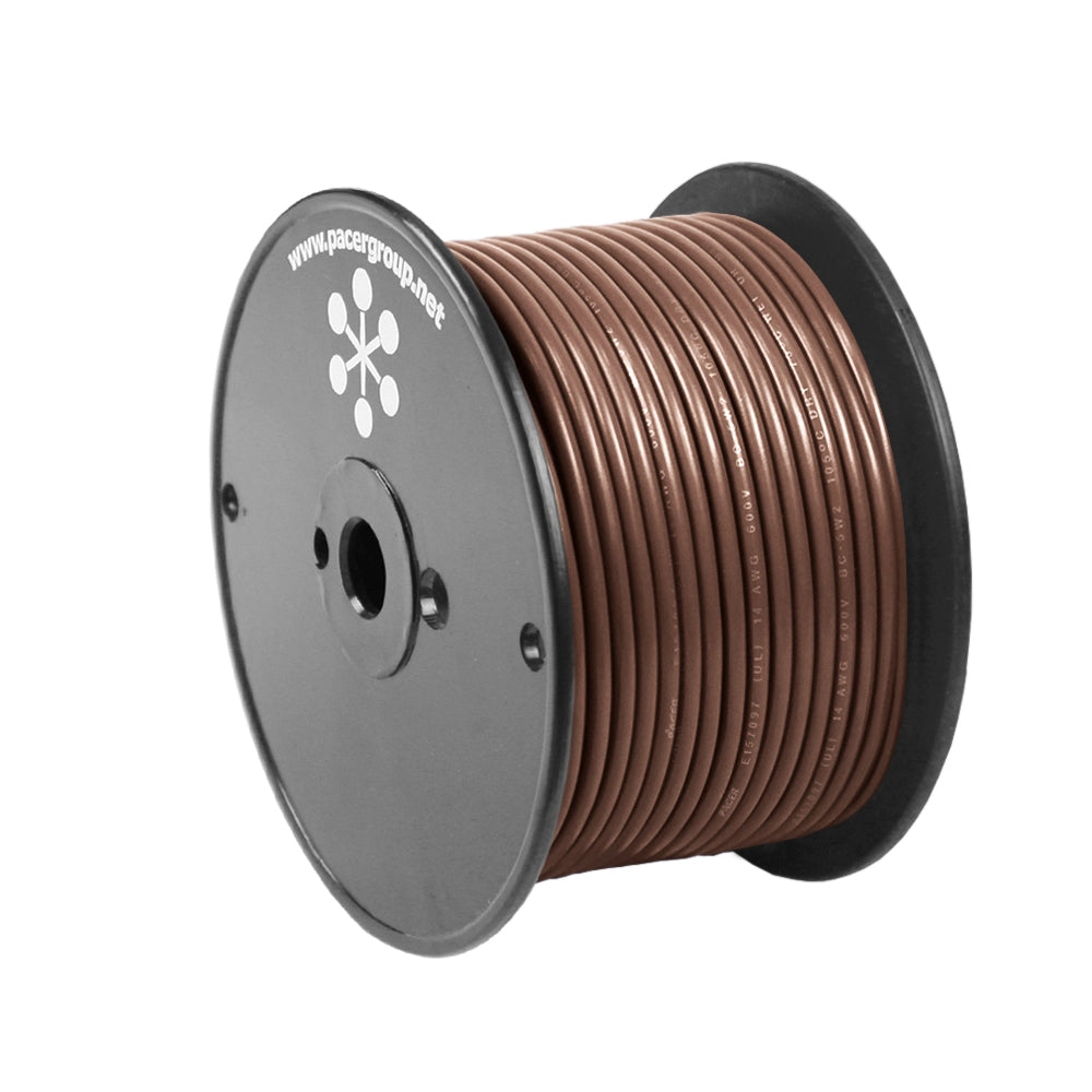 Pacer Brown 14 AWG Primary Wire  100  WUL14BR100 Main image