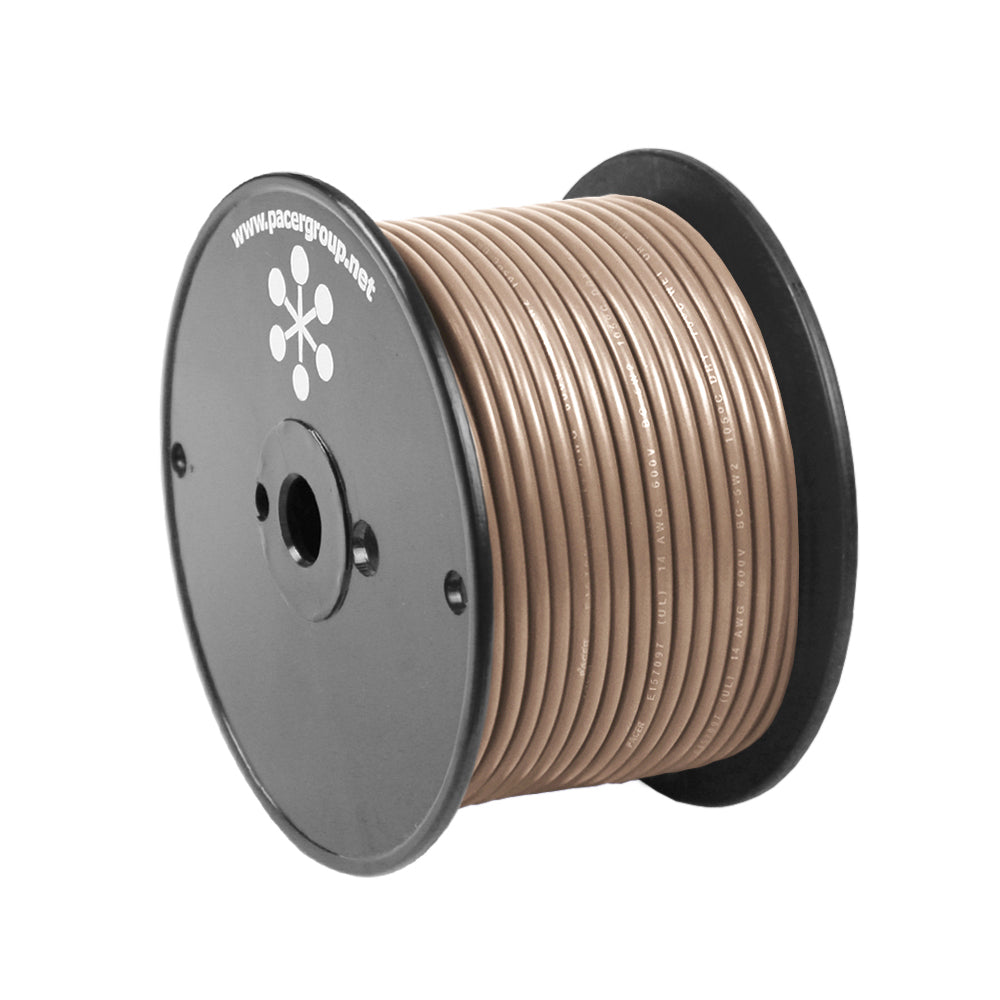 Pacer Tan 14 AWG Primary Wire  100  WUL14TN100 Main image