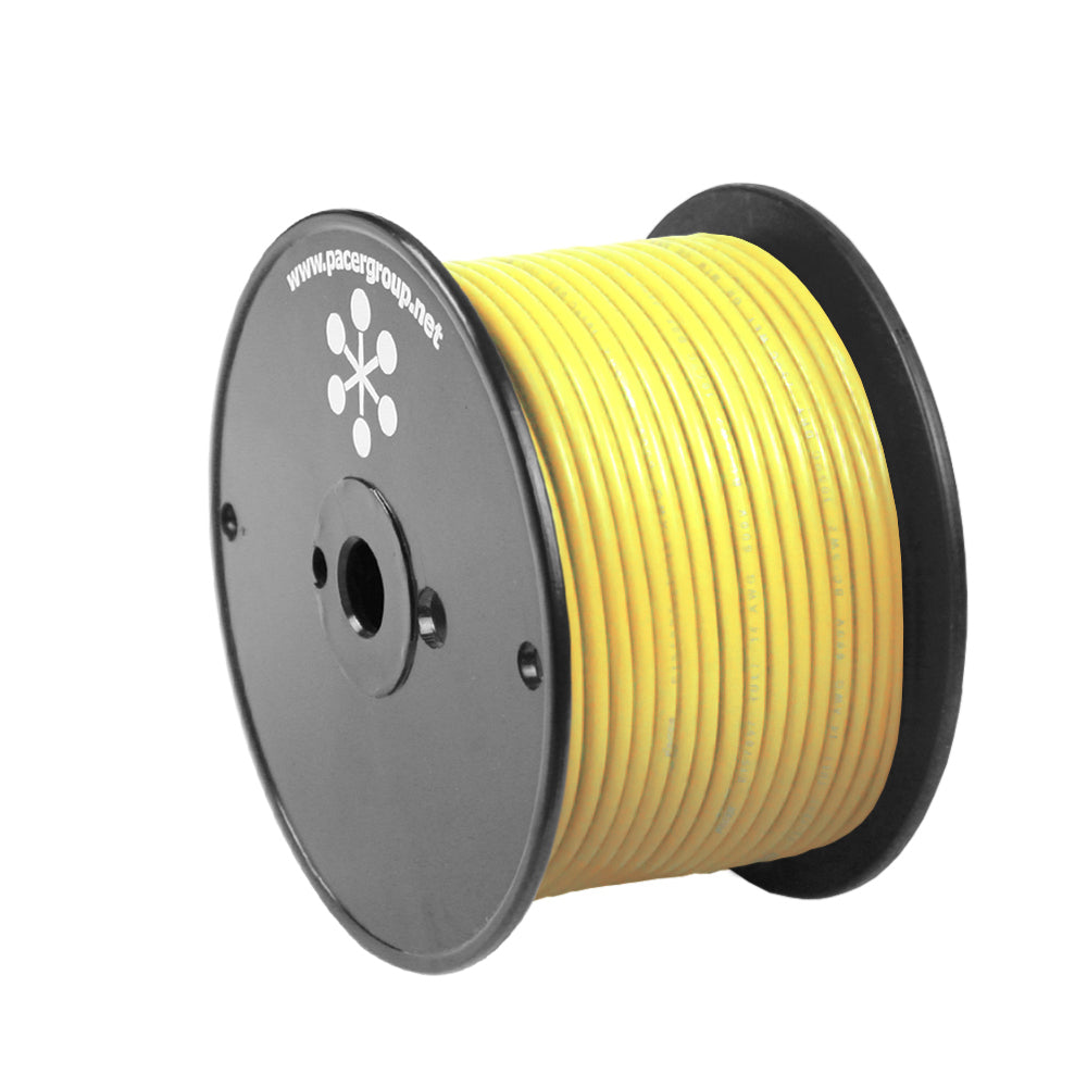 Pacer Yellow 10 AWG Primary Wire  100  WUL10YL100 Main image