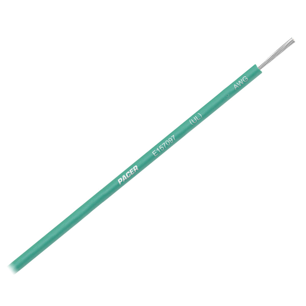 Pacer Green 8 AWG Primary Wire  25  WUL8GN25 Main image