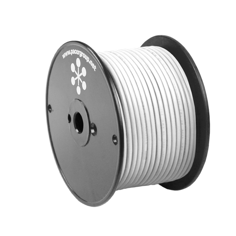 Pacer White 8 AWG Primary Wire  100  WUL8WH100 Main image