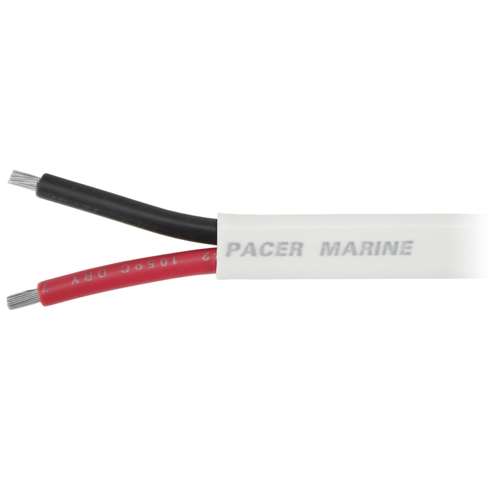 Pacer 62 AWG Duplex Cable  Flat Cable  RedBlack  50 W62DC50 Main image