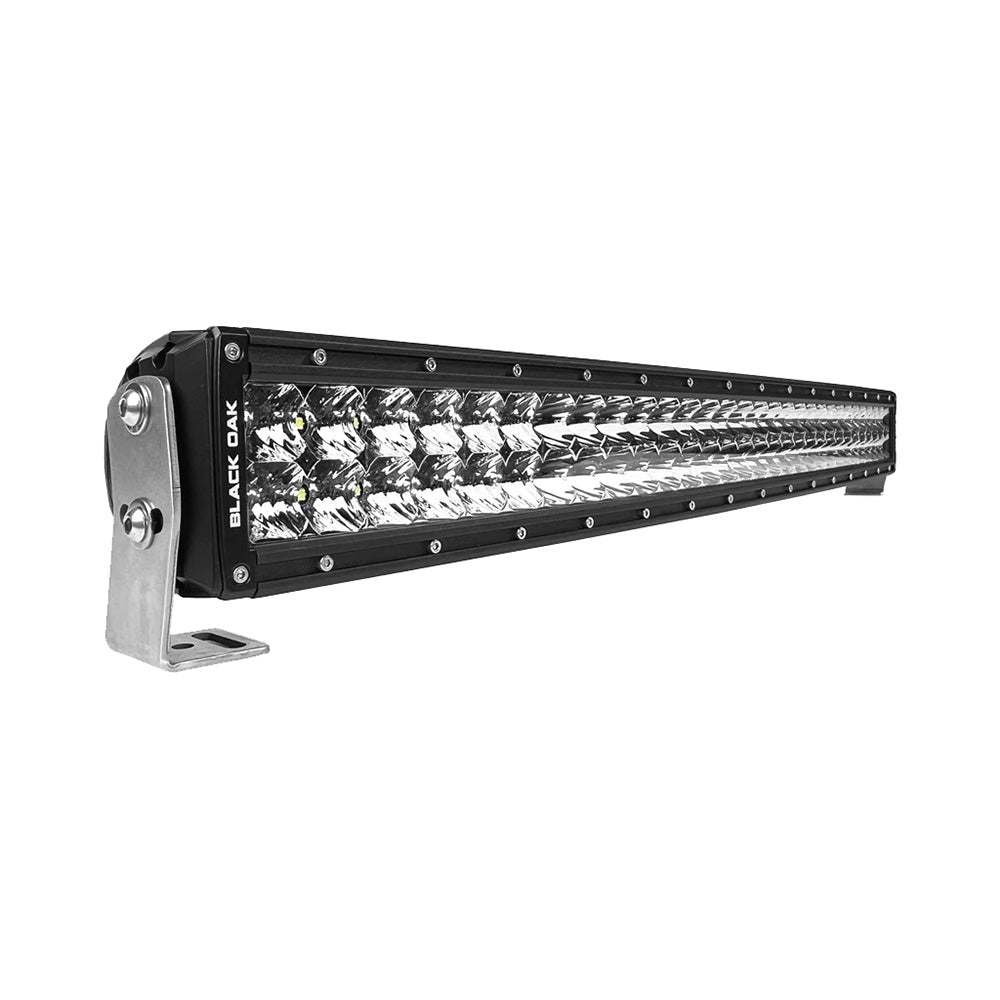 Black Oak Pro Series 30 Curved Double Row 30 LED Light Bar  Combo Optics  Black Housing 30CCD5OS Main image