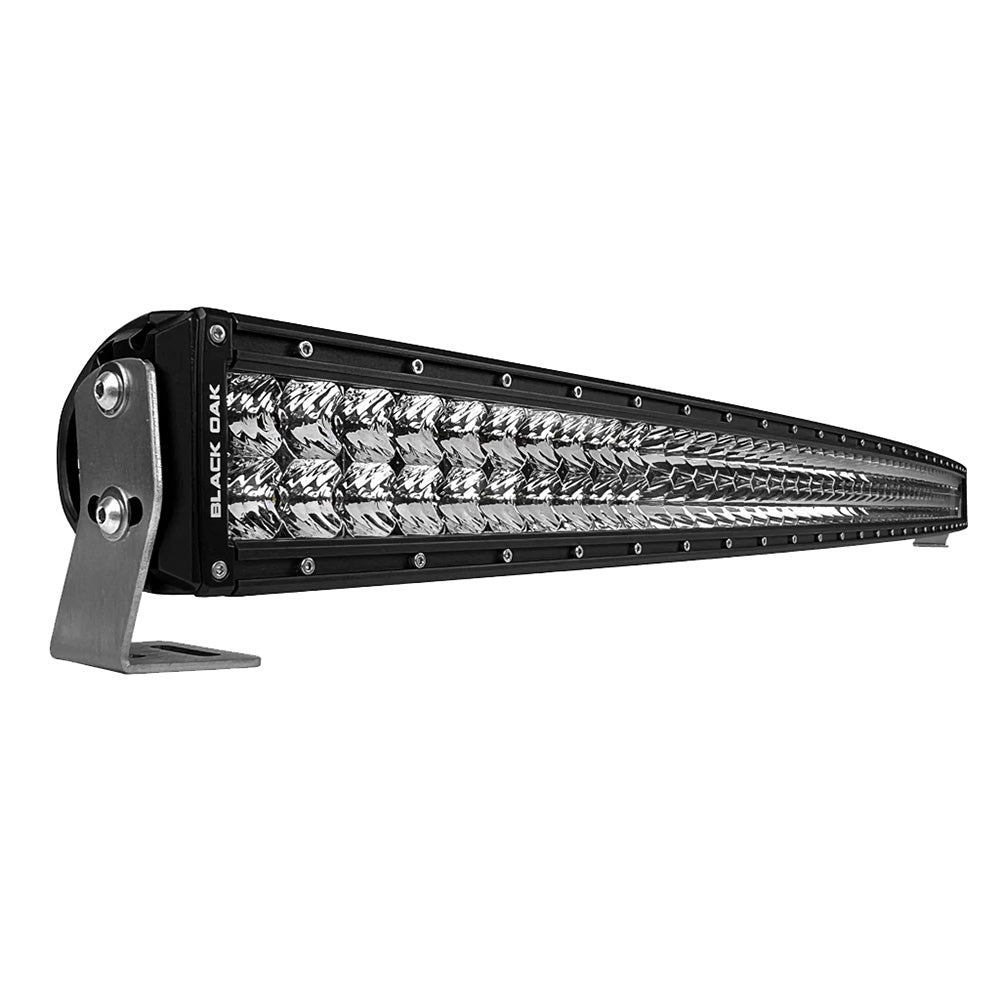 Black Oak Pro Series 30 Curved Double Row 40 LED Light Bar  Combo Optics  Black Housing 40CCD5OS Main image