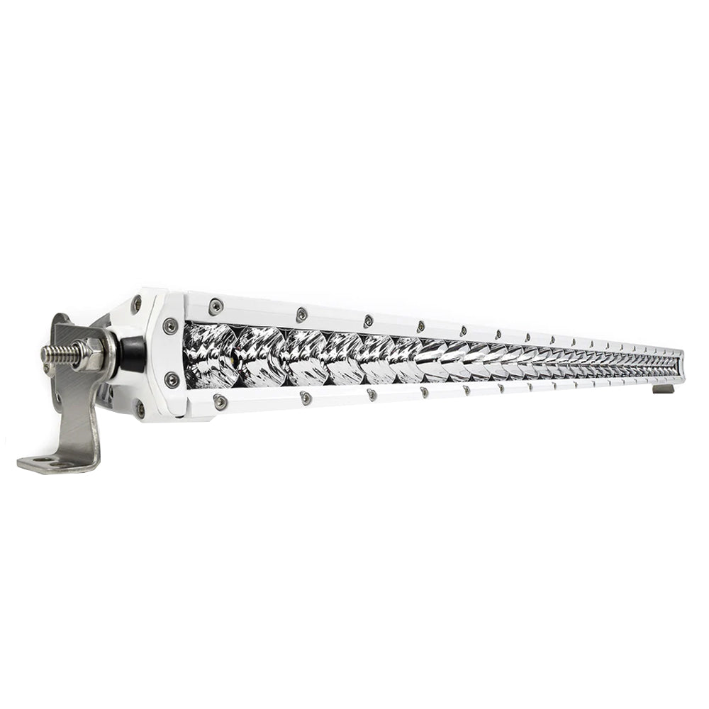 Black Oak Pro Series 30 Single Row 30 LED Light Bar  Combo Optics  White Housing 30CMS5OS Main image