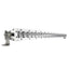 Black Oak Pro Series 30 Single Row 30 LED Light Bar  Combo Optics  White Housing 30CMS5OS
