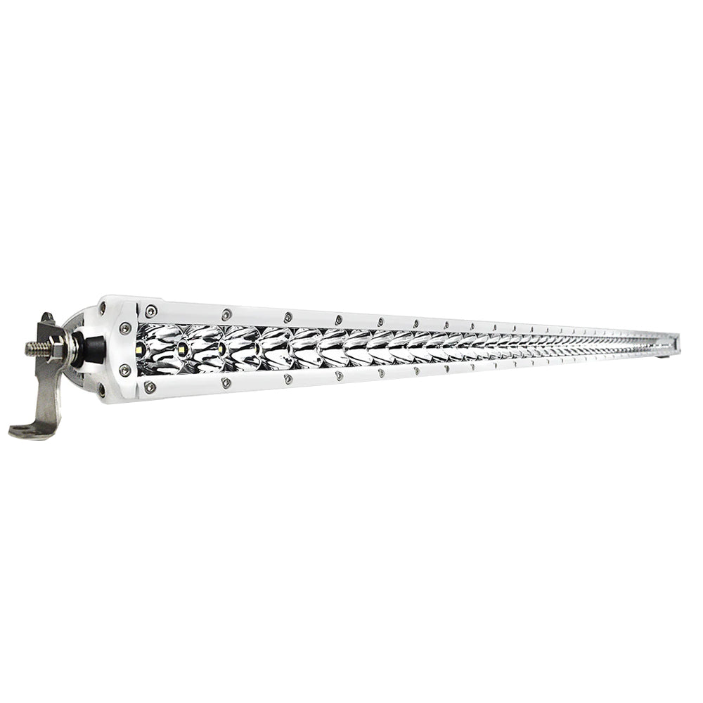 Black Oak Pro Series 30 Single Row 50 LED Light Bar  Combo Optics  White Housing 50CMS5OS Main image