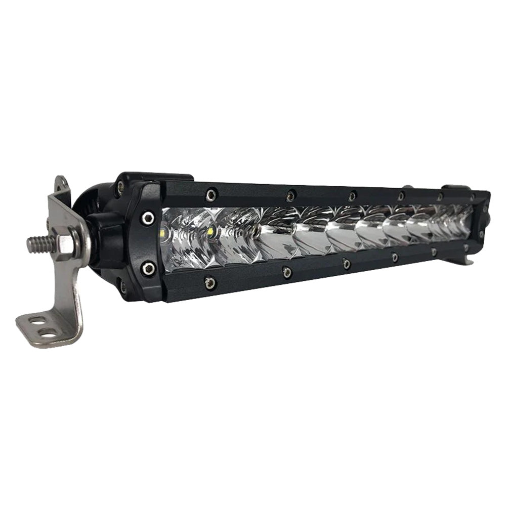 Black Oak 10 Single Row LED Light Bar  Combo Optics  Black Housing  Pro Series 30 10CS5OS Main image