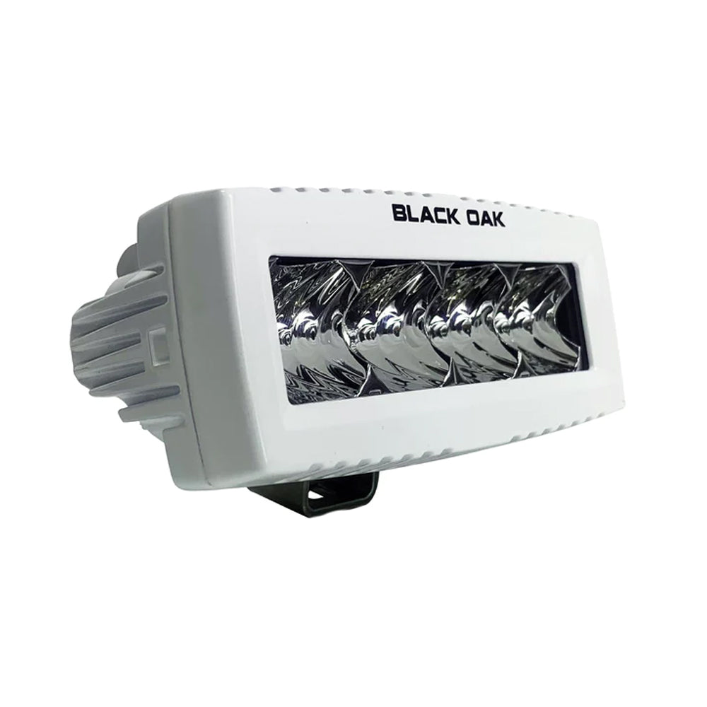Black Oak 4 Marine Spreader Light  Flood Optics  White Housing  Pro Series 30 4MSF Main image