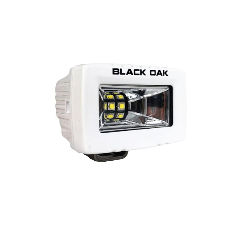 Black Oak 2 Marine Spreader Light  Scene Optics  White Housing  Pro Series 30 2MSS Main image