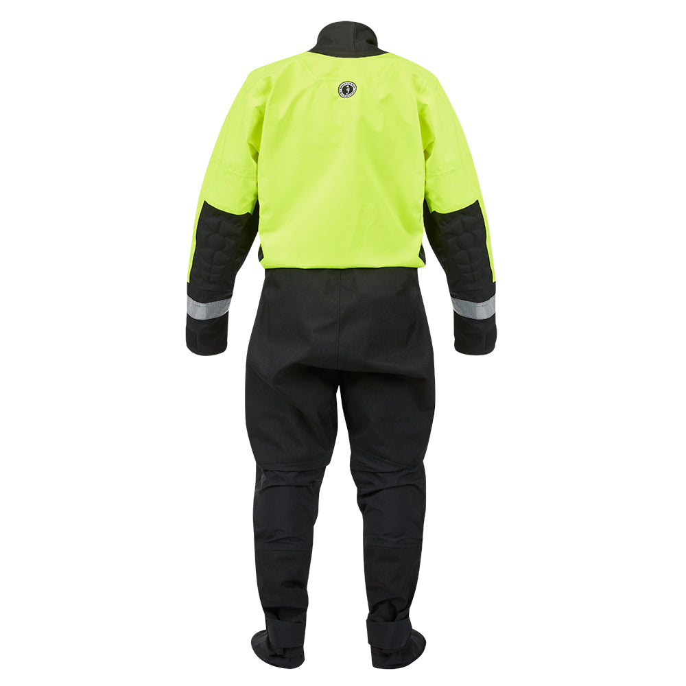Mustang MSD576 Water Rescue Dry Suit - Fluorescent Yellow Green-Black - XL [MSD57602-251-XL-101] Secondary image