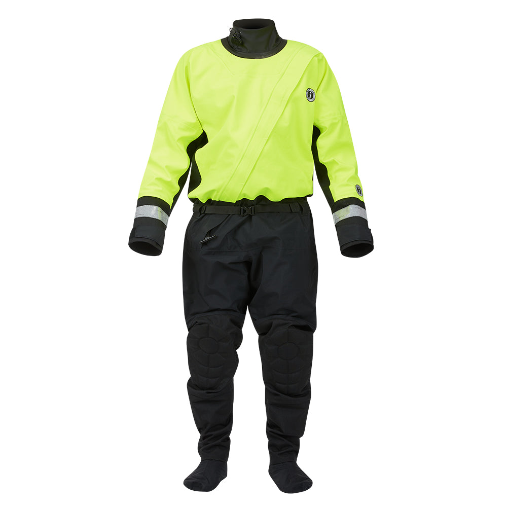 Mustang MSD576 Water Rescue Dry Suit  Fluorescent Yellow GreenBlack  XXL MSD57602251XXL101 Main image