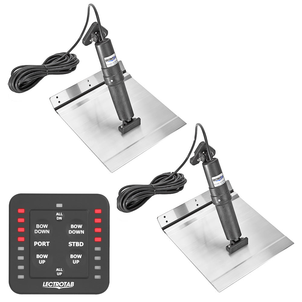 Lectrotab XKA Aluminum Alloy Trim Tab Kit wOneTouch Control  9 x 24 XKASL9X24A Main image