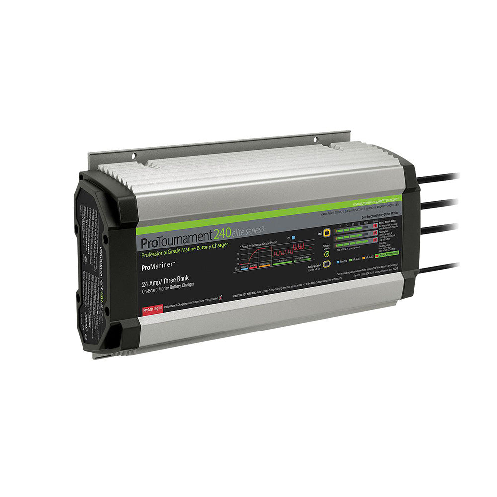 ProMariner ProTournament 240 Elite Series3 3Bank OnBoard Marine Battery Charger  53243 Main image