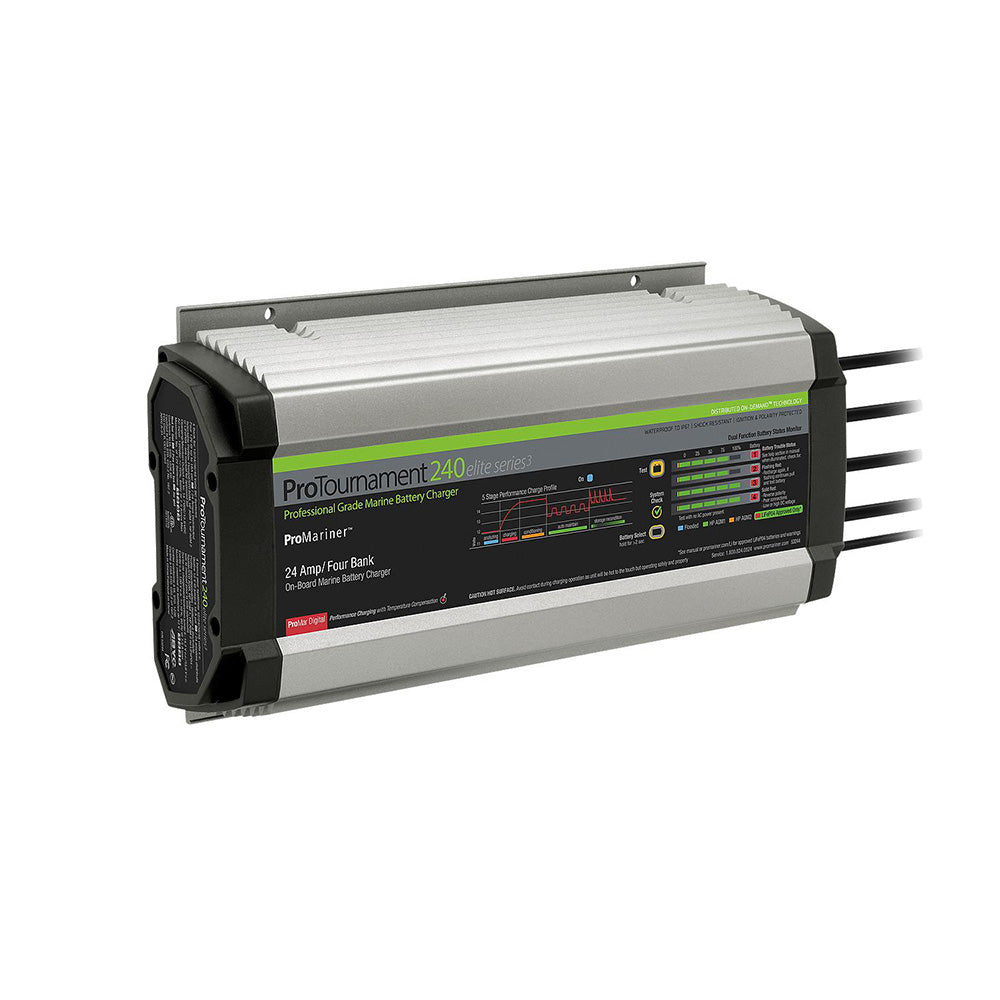 ProMariner ProTournament 240 Elite Series3 4Bank OnBoard Marine Battery Charger 53244 Main image