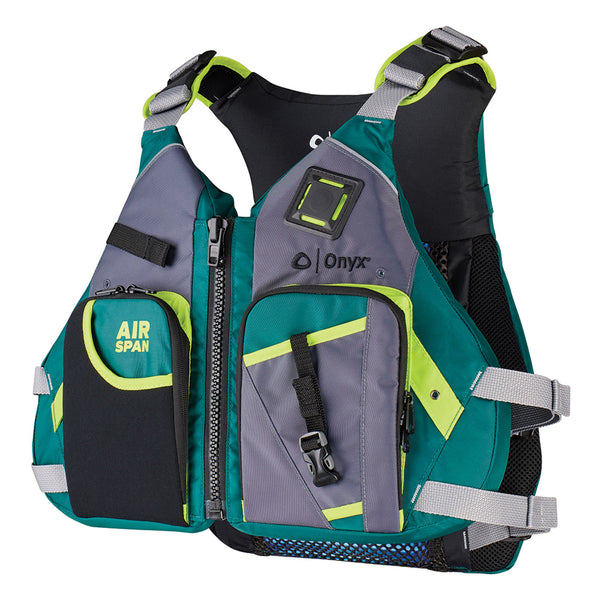 Onyx Airspan Angler Life Jacket  ML  Green 12320040004023