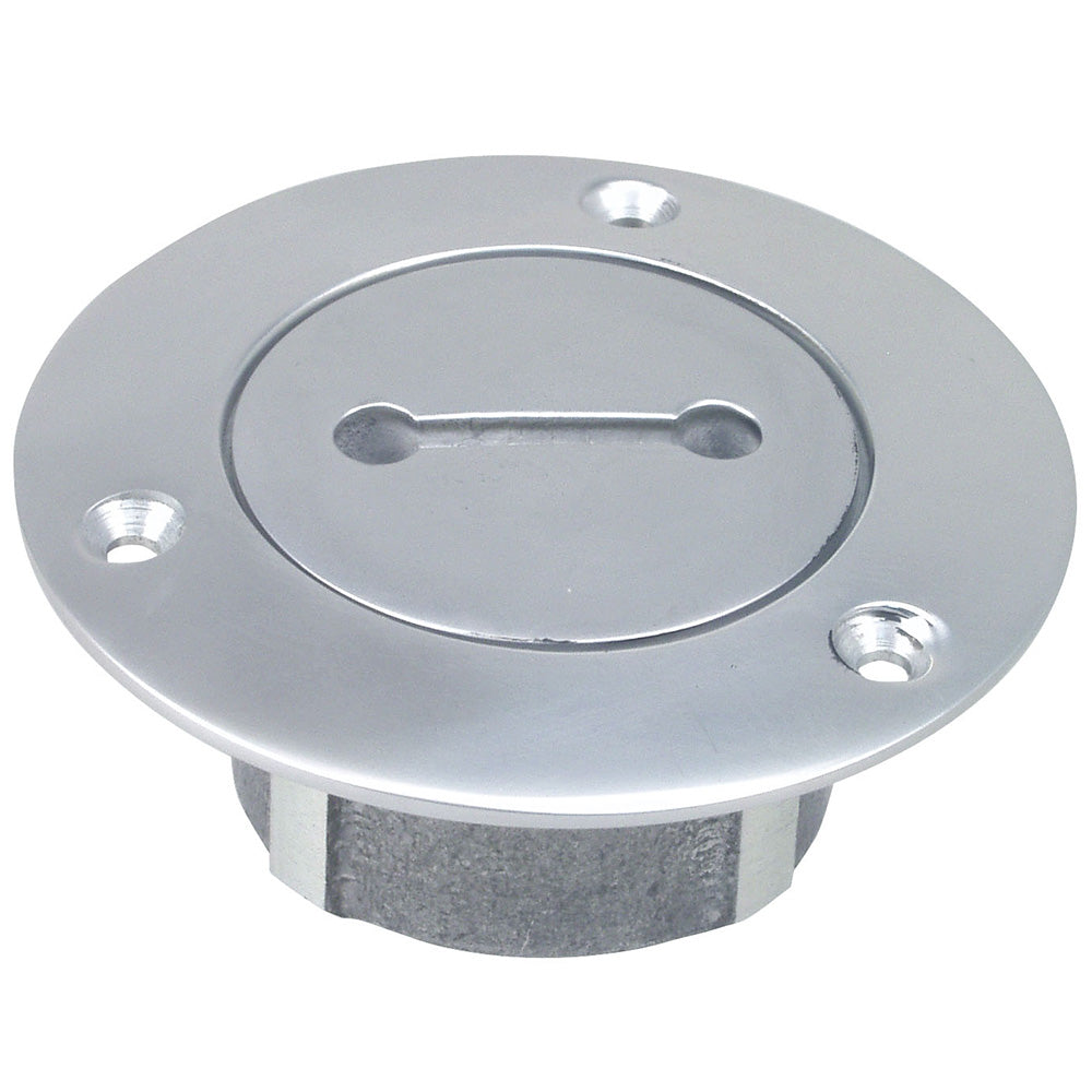 Perko 1 Chrome Unmarked Pipe Deck Plate 0528006CHR Main image