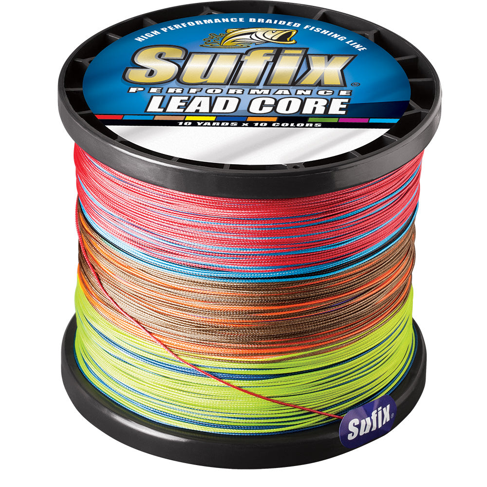 Sufix Performance Lead Core  27lb  10Color Metered  600 yds 668327MC Main image