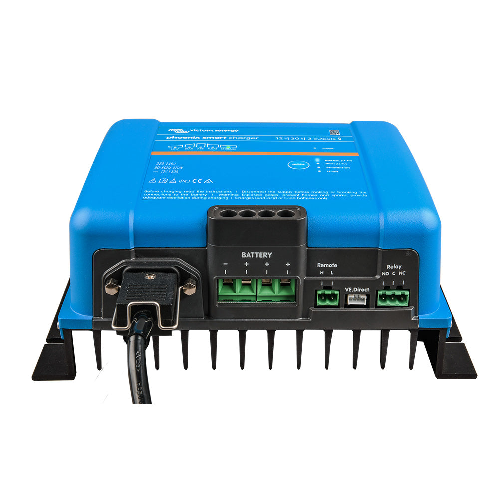 Victron Phoenix Smart IP43 Charger 12/30 (3) 120-240VAC Requires 5-15P Mains Cord [PSC123053095] Secondary image
