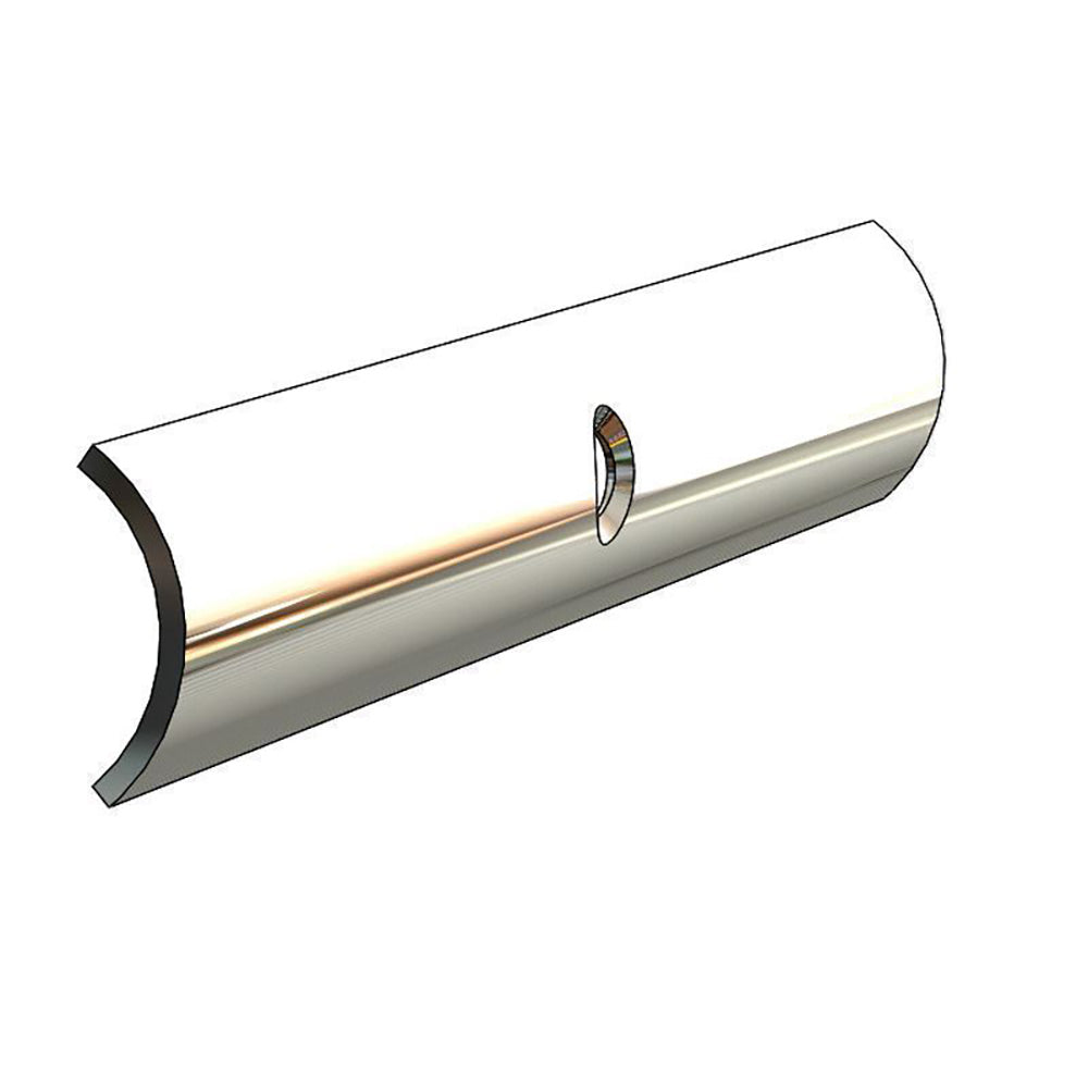 TACO Hollow Back 304 Stainless Steel Rub Rail Insert 34 x 6 S114511P61 Main image