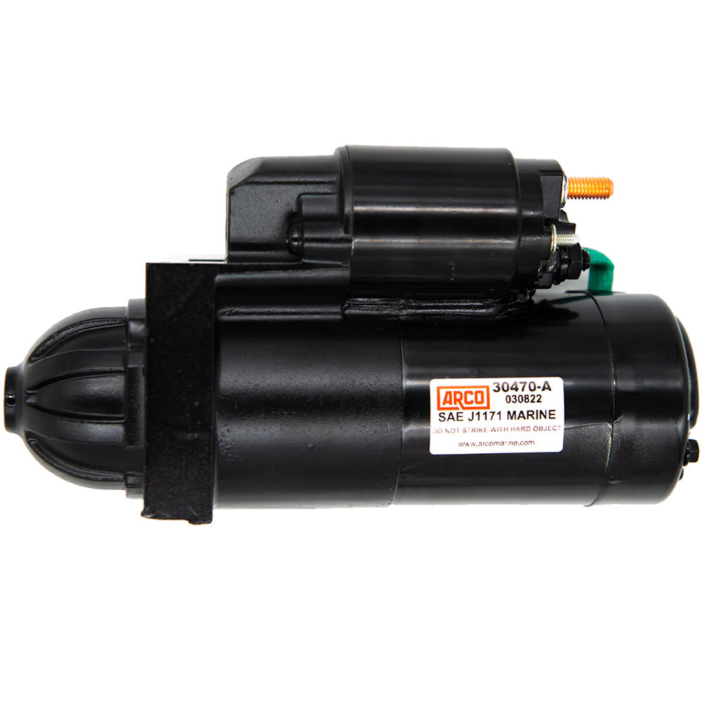 ARCO Marine HighPerformance Inboard Starter w14 Flywheel  Gear Reduction 30470A Main image