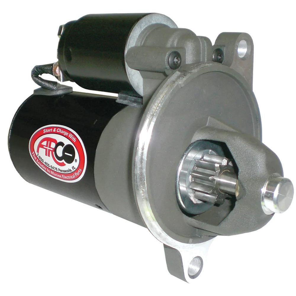 ARCO Marine HighPerformance Inboard Starter wGear Reduction  Permanent Magnet  Counter Clockwise Rotation 302351 Fords Main image