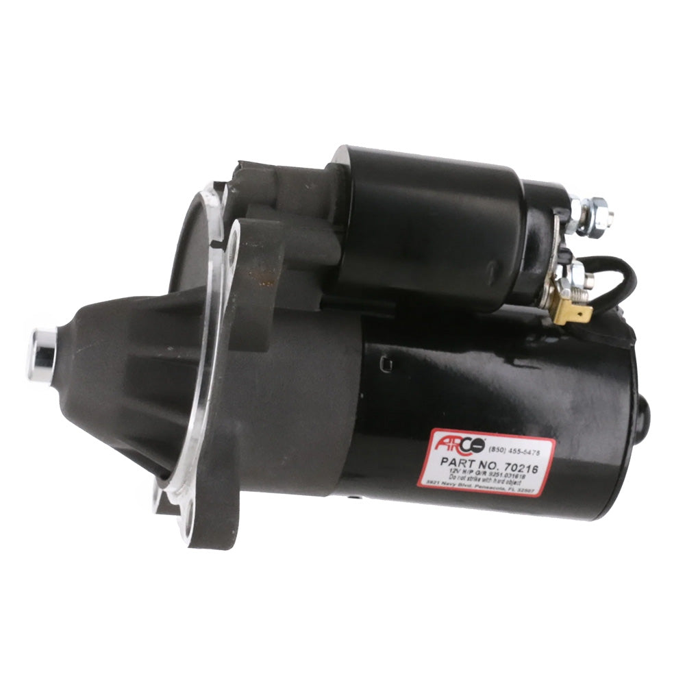 ARCO Marine High-Performance Inboard Starter w/Gear Reduction  Permanent Magnet - Clockwise Rotation (2.3 Fords) [70216] Secondary image