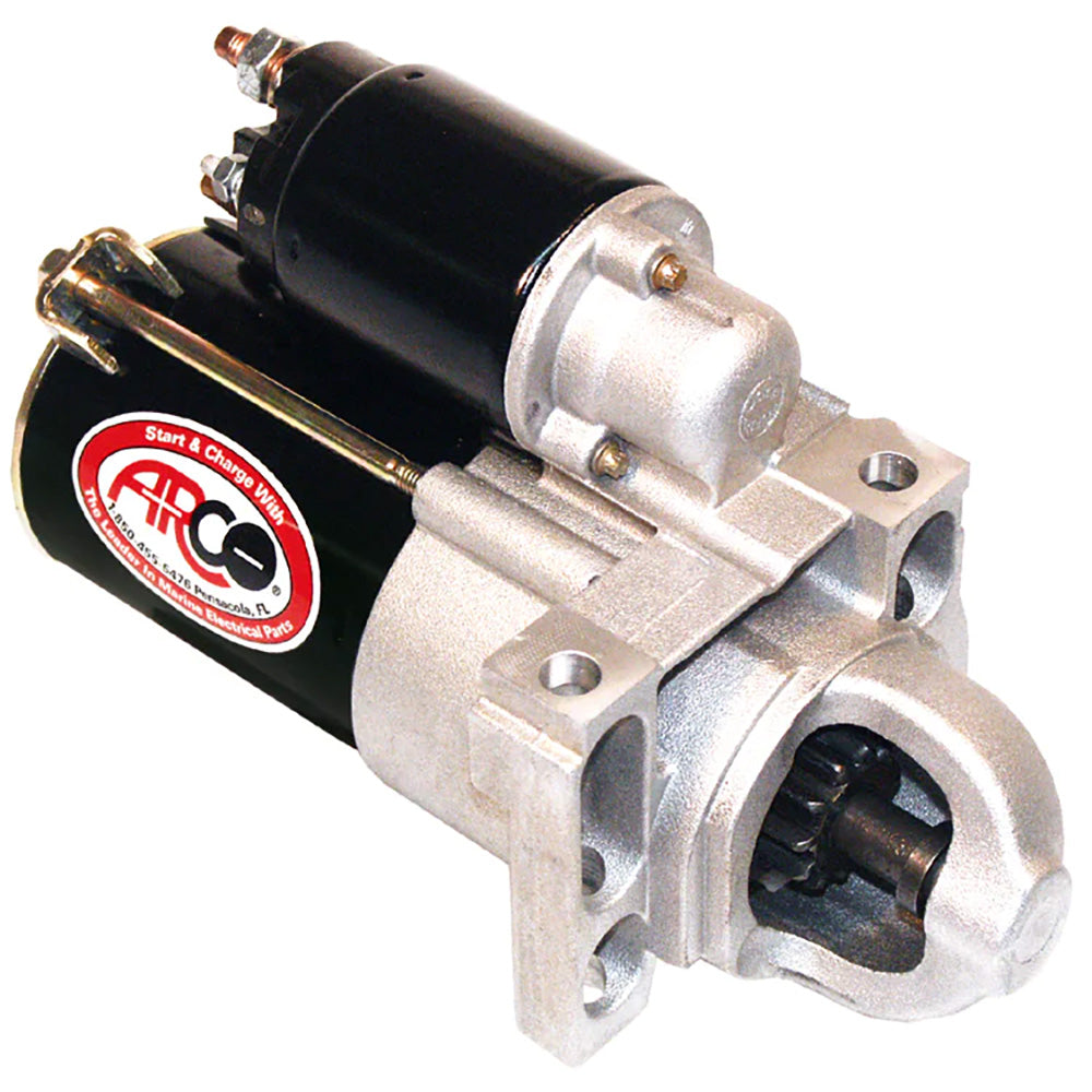 ARCO Marine Top Mount Inboard Starter wGear Reduction  Counter Clockwise Rotation 30462 Main image