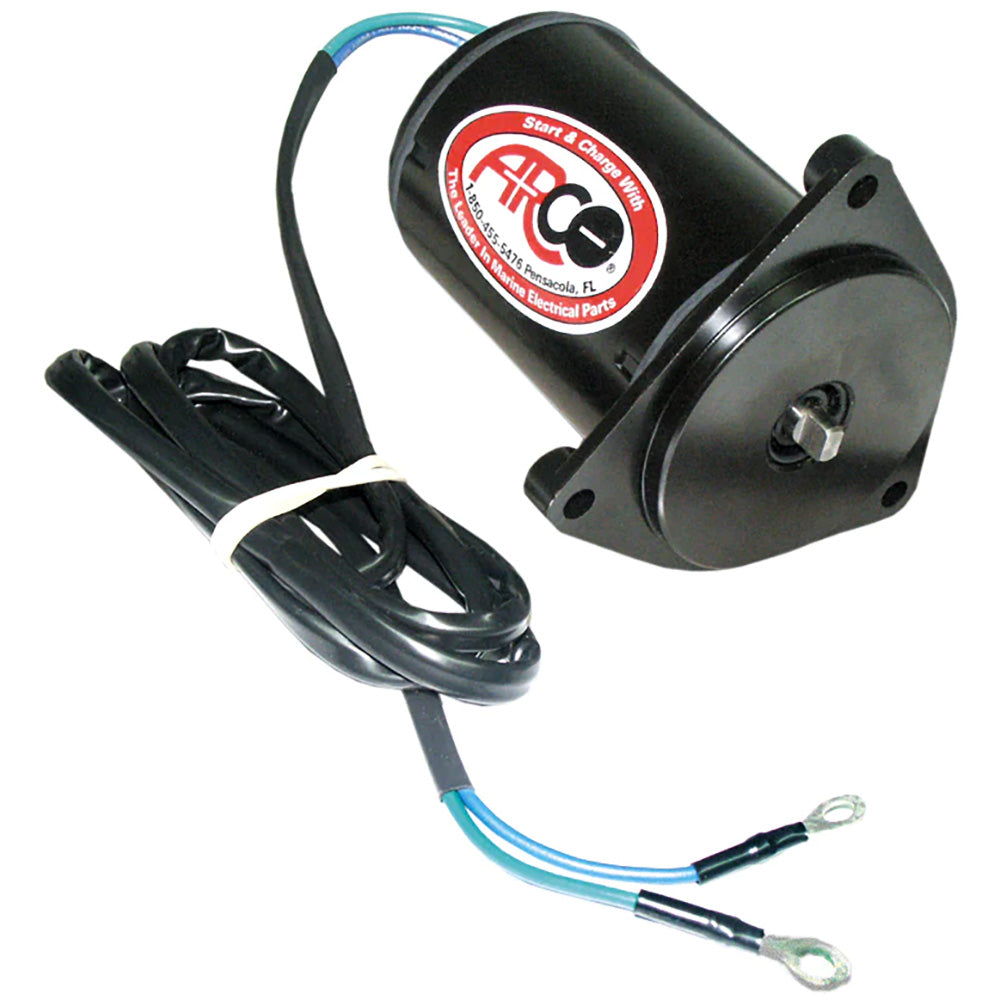 ARCO Marine Replacement Outboard Tilt Trim Motor  Yamaha 2Wire 3 Bolt Flat Blade Shaft 6260 Main image