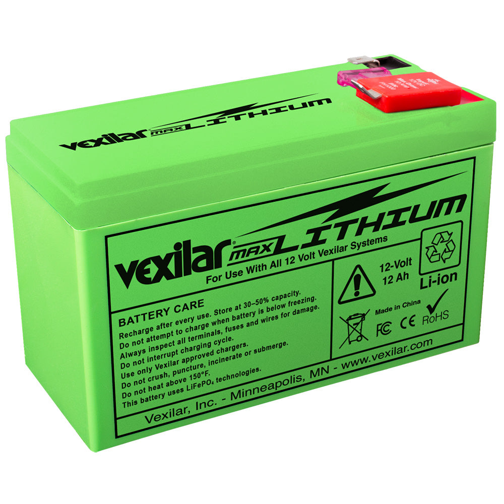 Vexilar 12V  12 AH Max Lithium Battery V200L Main image