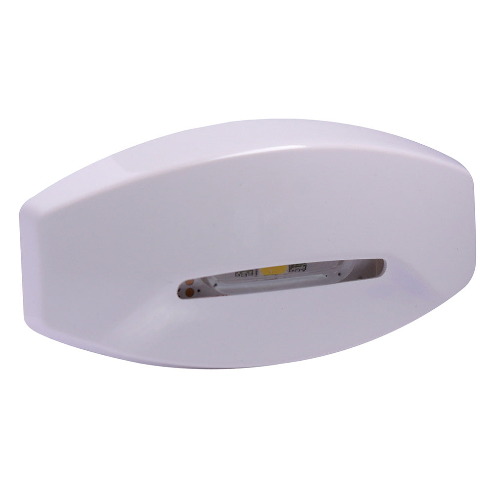 Lumitec Fiji Courtesy Light  White Housing  Indirect RGBW Lights  4Pack 101754 Main image