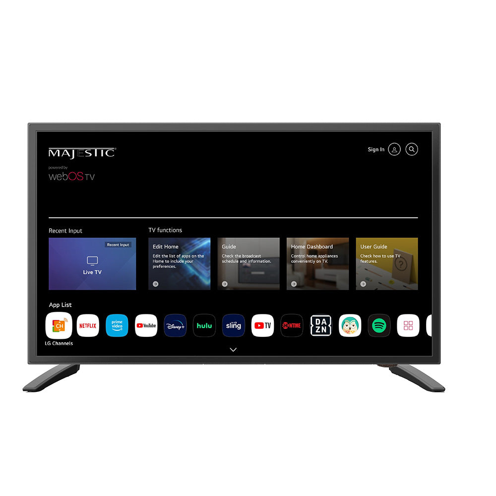 Majestic 19 12V Smart LED TV WebOS Mirror Cast  Bluetooth  North America Only MJSLT190U Main image