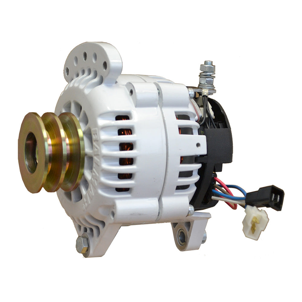 Balmar Alternator 100 AMP 12V 315 Dual Foot Saddle Pulley wIsolated Ground 60100DV Main image