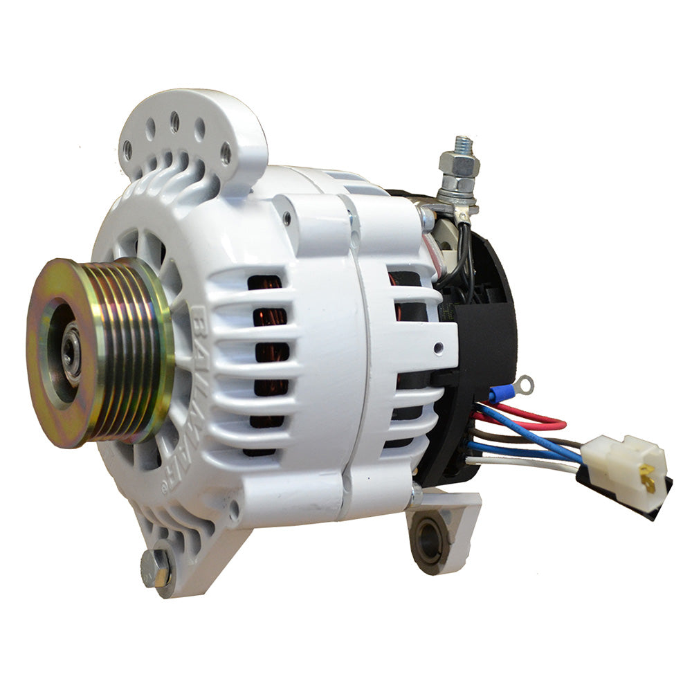 Balmar Alternator 120 AMP 12V 4 Dual Foot Saddle K6 Pulley wIsolated Ground 604120K6 Main image