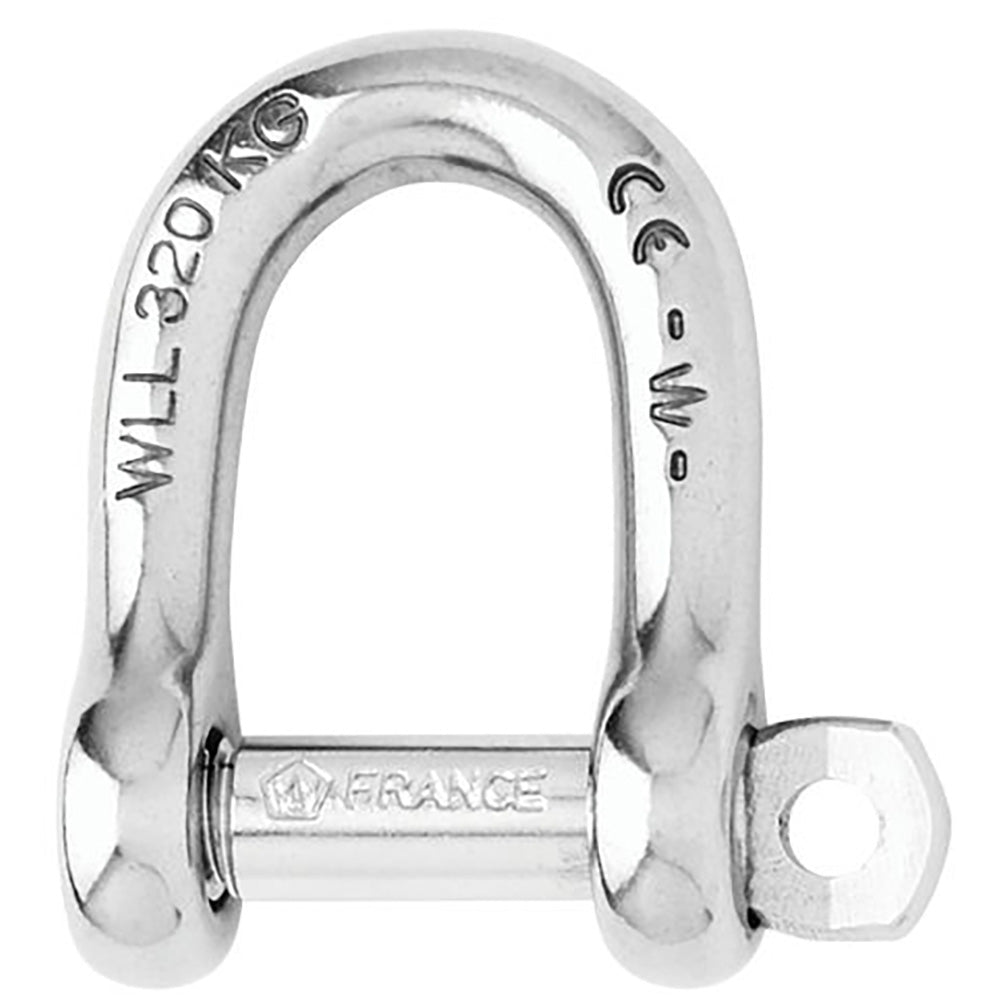 Wichard SelfLocking D Shackle  12mm Diameter  1532 1206W Main image