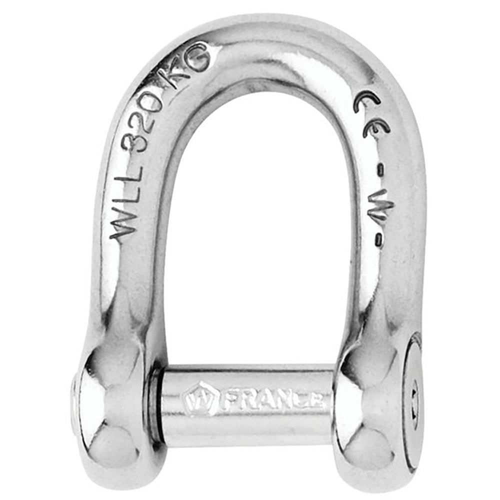Wichard SelfLocking Allen Head Pin D Shackle  10mm Diameter  1332 1305W Main image