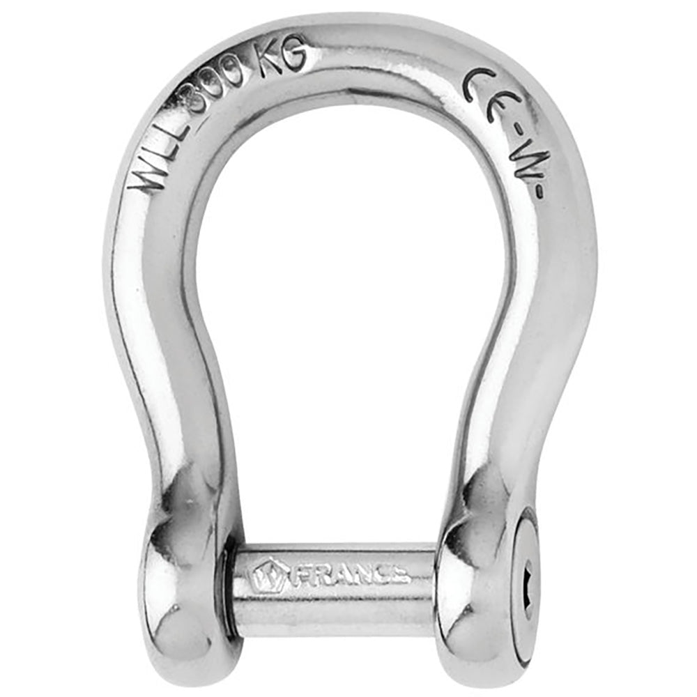 Wichard SelfLocking Allen Head Pin Bow Shackle  10mm Diameter  1332 1345W Main image